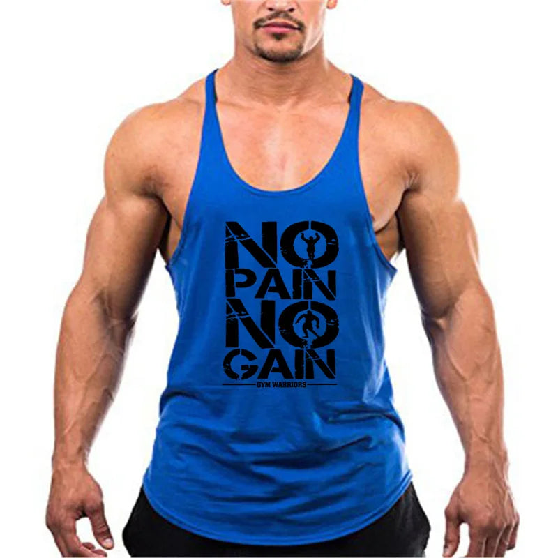 Camiseta regata cavada masculina academia Cotton 1cm shoulder strap Bodybuilding Stringer Tank top Mens Fitness Singlets muscle shirt summer gym Clothing Sports vestPt.: Algodão 1cm alça de ombro musculação