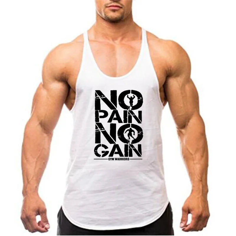 Camiseta regata cavada masculina academia Cotton 1cm shoulder strap Bodybuilding Stringer Tank top Mens Fitness Singlets muscle shirt summer gym Clothing Sports vestPt.: Algodão 1cm alça de ombro musculação
