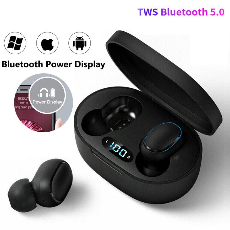 Fone De Ouvido Sem Fio, E7S TWS Bluetooth