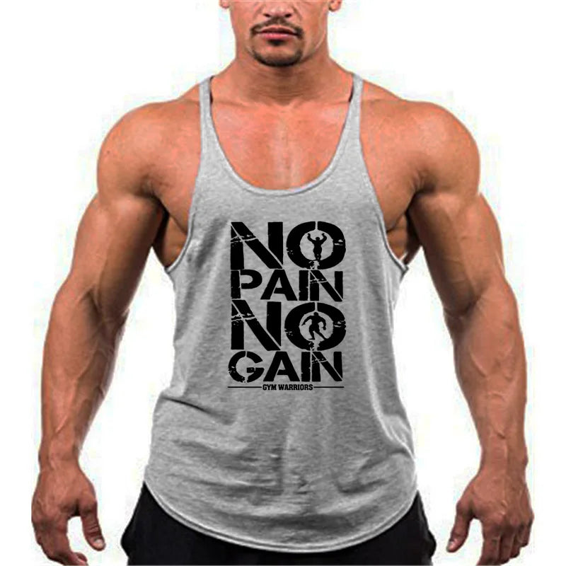 Camiseta regata cavada masculina academia Cotton 1cm shoulder strap Bodybuilding Stringer Tank top Mens Fitness Singlets muscle shirt summer gym Clothing Sports vestPt.: Algodão 1cm alça de ombro musculação