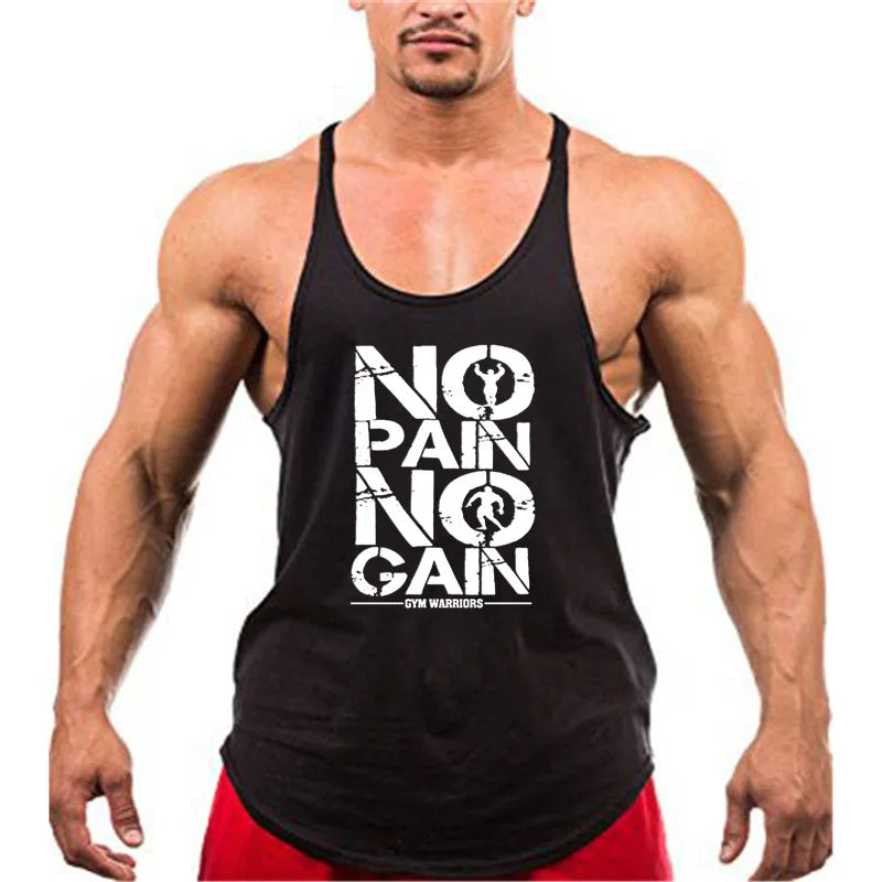 Camiseta regata cavada masculina academia Cotton 1cm shoulder strap Bodybuilding Stringer Tank top Mens Fitness Singlets muscle shirt summer gym Clothing Sports vestPt.: Algodão 1cm alça de ombro musculação